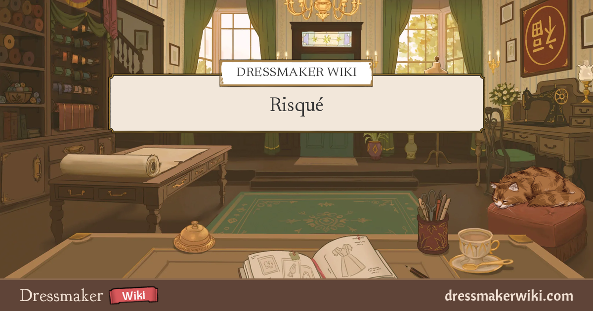 Risqué (tag) - Dressmaker Wiki