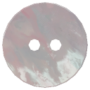 Abalone Saucer Button