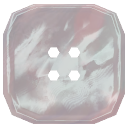 Abalone Square Dish Button