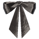 Black Velvet Chunky Bow