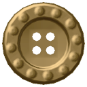 Brass Pippa Button