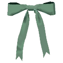 Celadon Green Skinny Bow