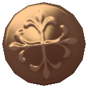 Copper Shank Button