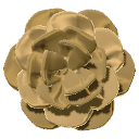 Decadent Yellow Silk Flower
