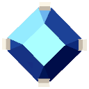 Diamond Cut Sapphire Jewel