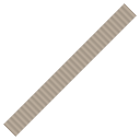 Ecru Wool Corduroy Trim