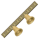 Gold Flared Bell Trim