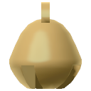 Gold Jingle Bell