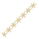 Gold Narcissus Chain