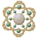 Jade Flower Brooch