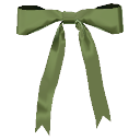 Laurel Green Skinny Bow
