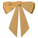 Marigold Silk Chunky Bow