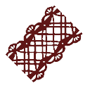 Merlot Red Mesh Lace