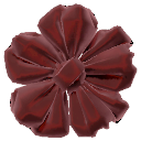 Merlot Red Ribbon Flower
