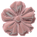 Pink Ribbon Flower