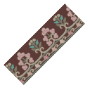 Repeating Bouquet Trim