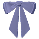 Royal Blue Big Bow