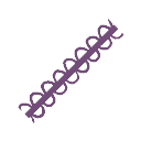Royal Purple Looping Lace