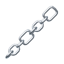 Silver Deco Chain