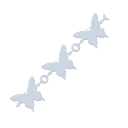 Silver Papillion Chain