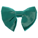 Teal Triangle Bow
