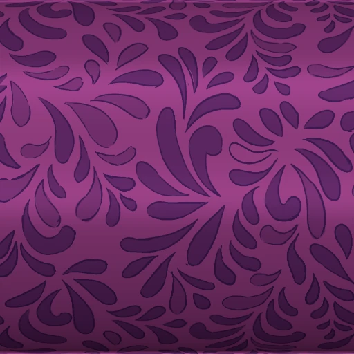 Ткань Amethyst Purple Floral Silk