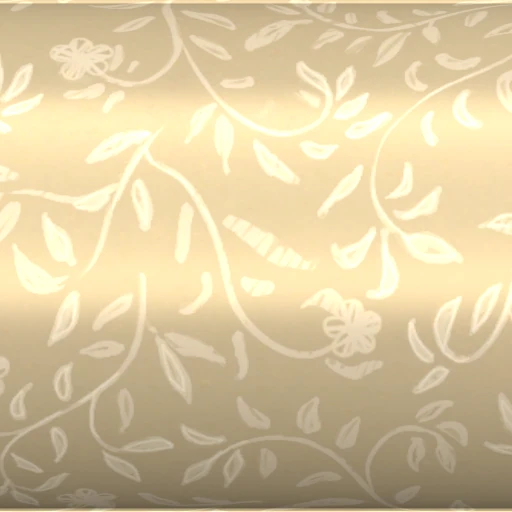 Tecido Beige Dainty Continuous Floral