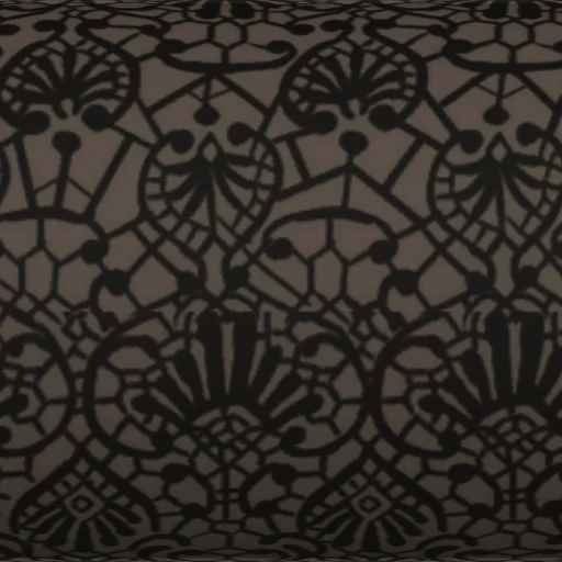 Tecido Ebony Lace