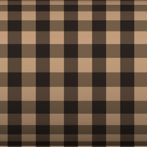 Tecido Gingham Warm Black Cotton