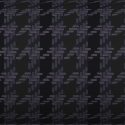 Tecido Houndstooth Black
