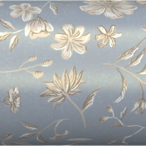 Tecido Ice Floral Silk Brocade