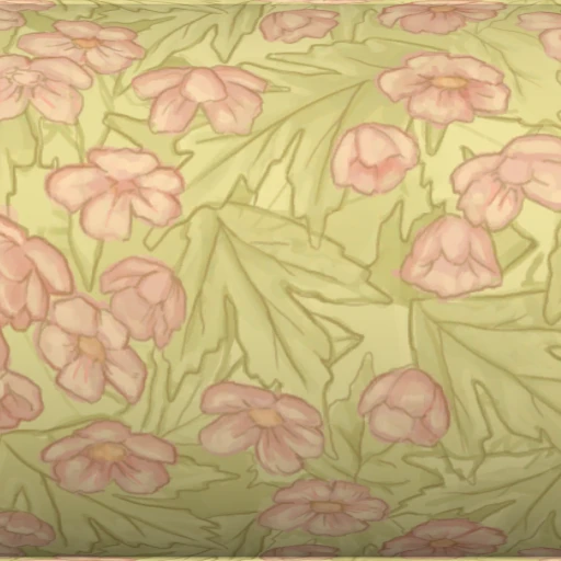 Tecido Linen Poppy Print