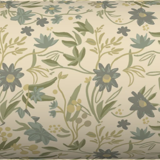 Tecido Multicoloured Floral Cotton