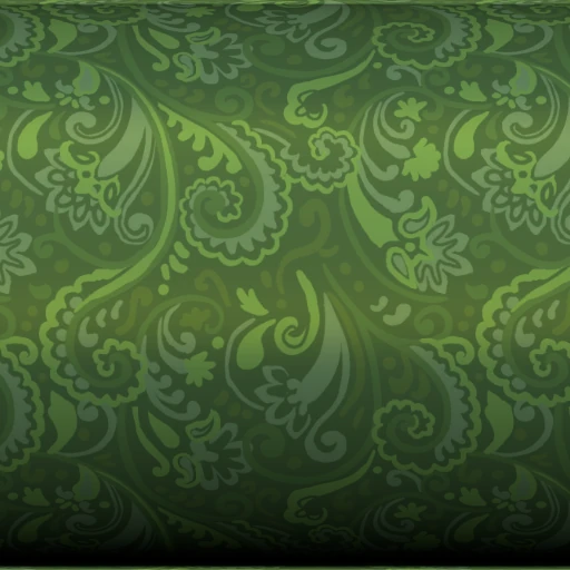 Tecido Paisley Emerald Silk Brocade
