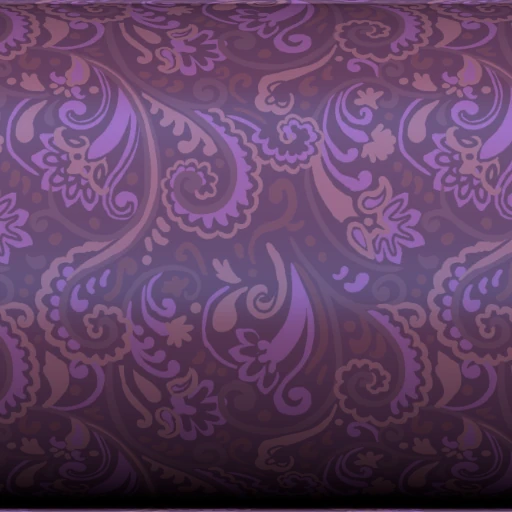 Ткань Paisley Plum Silk Brocade