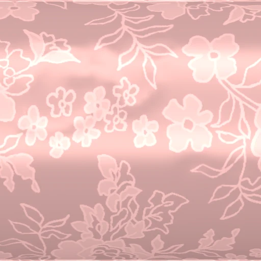 Ткань Pink Floral Embroidered Silk