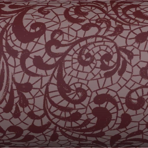 Tecido Red French Lace