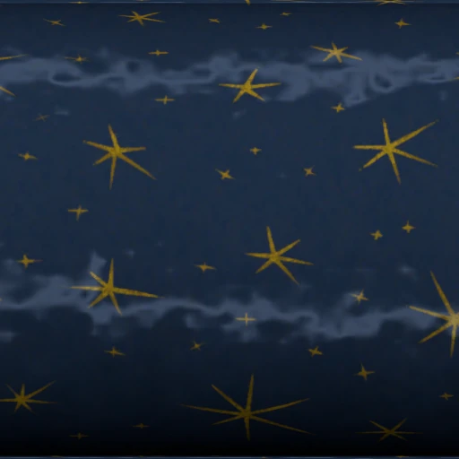Tecido Starry Night Blue Velvet