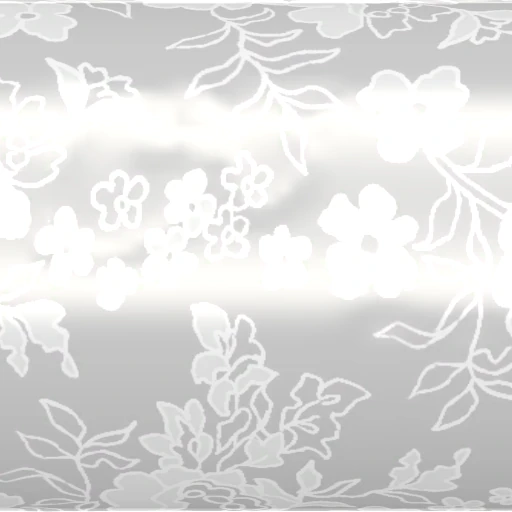 Ткань White Floral Embroidered Silk