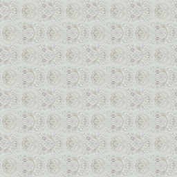 Amostra de tecido Blossoming Blanc Embellished Velvet