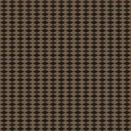 Amostra de tecido Brown Argyle