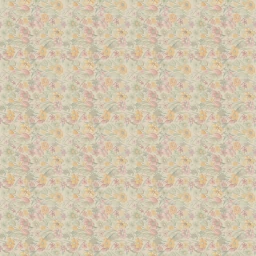 Amostra de tecido Floral Pastel Cotton
