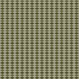 Amostra de tecido Grey and Green Argyle