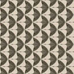 Amostra de tecido Heron Migration Printed Cotton