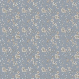 Amostra de tecido Ice Floral Silk Brocade