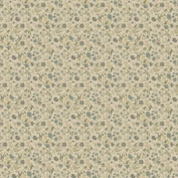 Amostra de tecido Multicoloured Floral Cotton
