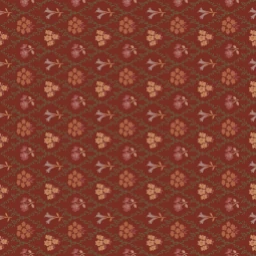Amostra de tecido Nadine Autumn Floral