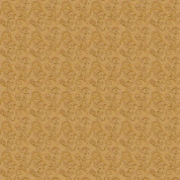 Amostra de tecido Paisley Yellow Silk