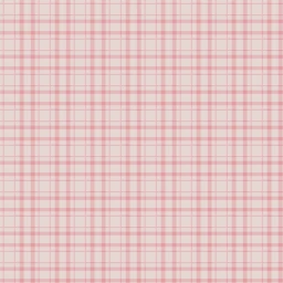 Amostra de tecido Pink Plaid Cotton