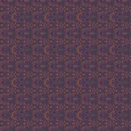 Amostra de tecido Purple Floral Burnout Velvet